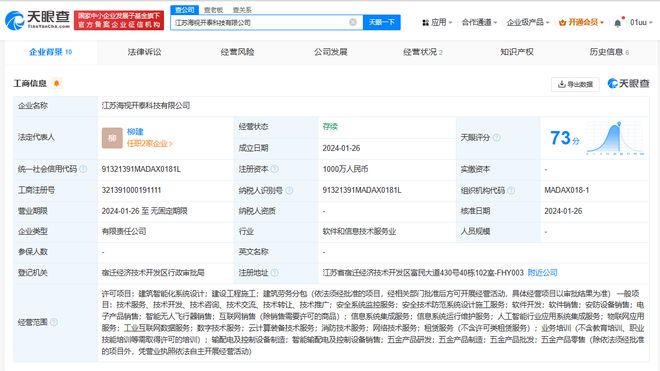 海康威視聯(lián)合成立江蘇科技公司，聚焦信息系統(tǒng)運維服務